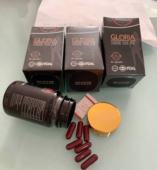 تصویر قرص لاغری گلوریا درب طلایی اصل