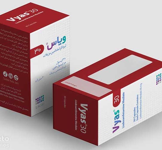 کپسول ویاس 30 میلی گرم