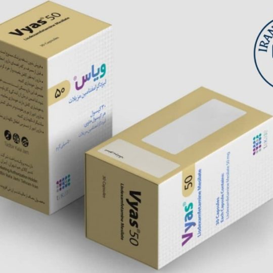 تصویر قرص ویاس 50 میلی گرم ایرانی