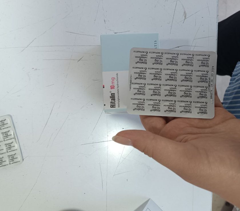 تصویر قرص ریتالین نوارتیس سوئیسی اصل