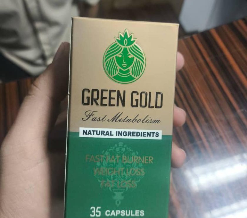 قرص لاغری گرین گلد (Green Gold) – مکمل چربی‌سوز طبیعی با 35 کپسول برای افزایش متابولیسم و کاهش وزن